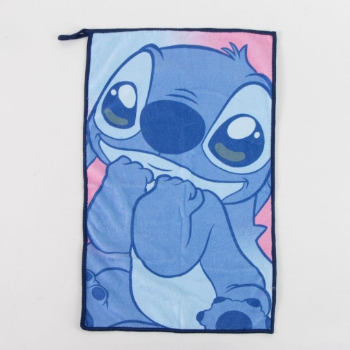 Kit con cepillo + toalla + botella de champú DISNEY Stitch