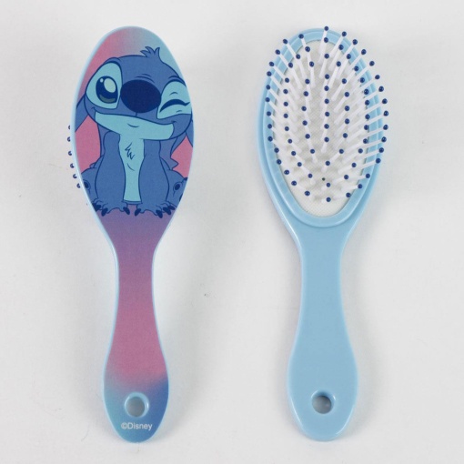 Kit con cepillo + toalla + botella de champú DISNEY Stitch