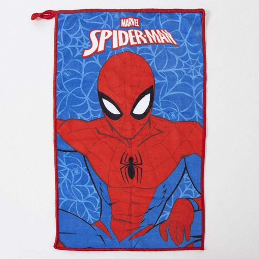 Kit con cepillo + toalla + botella de champú MARVEL Spiderman