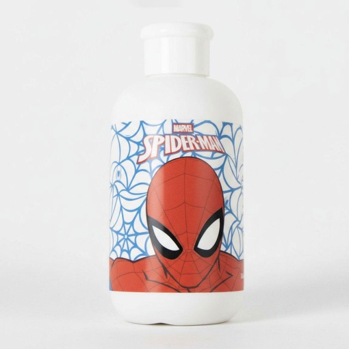 Kit con cepillo + toalla + botella de champú MARVEL Spiderman