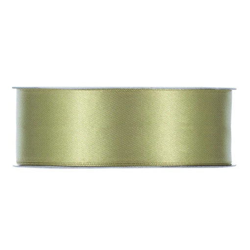 Fita de cetim MP Doppio Raso 25 mm x 50 m verde sage 23