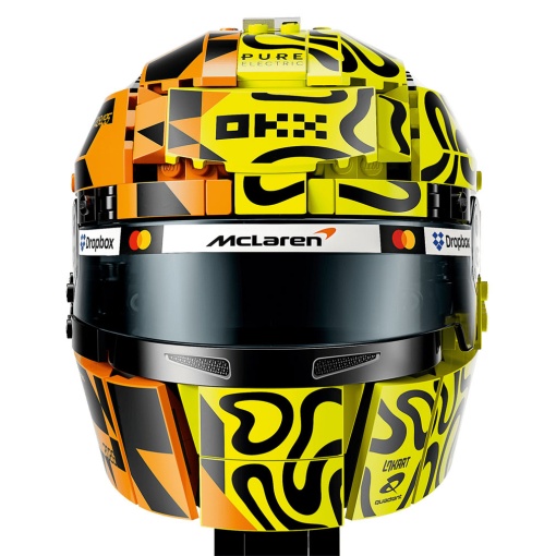 Casco del equipo Scuderia McLaren Mastercard F1 de Lando Norris (LEGO Editions) 43023