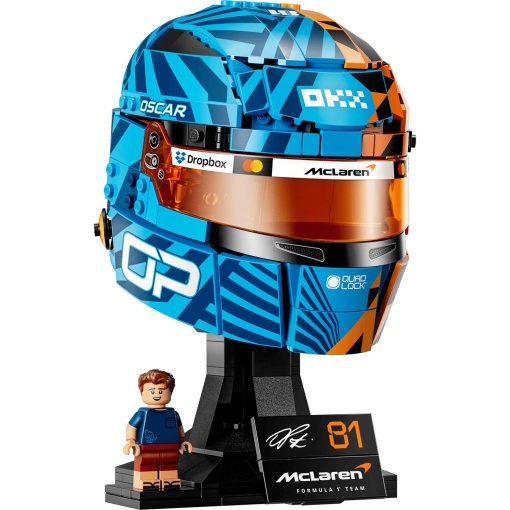 LEGO Editions Oscar Piastri's Scuderia McLaren Mastercard F1 Team Helmet 43017