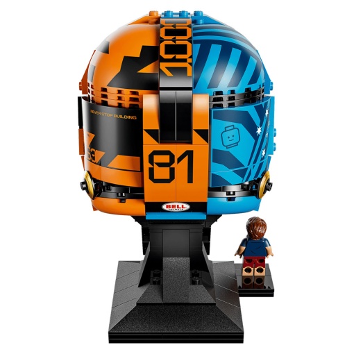 LEGO Editions Oscar Piastri's Scuderia McLaren Mastercard F1 Team Helmet 43017