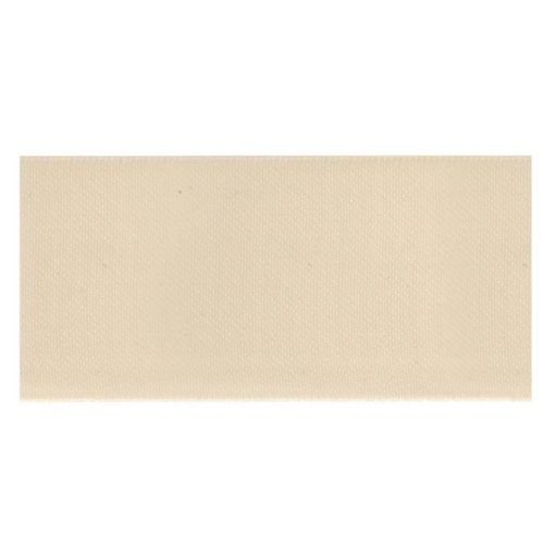 Cinta de seda COSE de 25 mm, color beige (metro)
