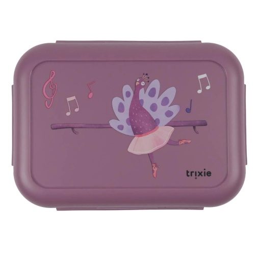 Caixa de lanche com clip Mrs. Peacock TRIXIE