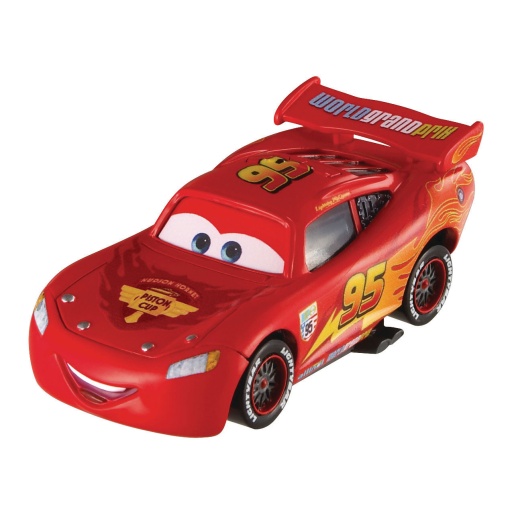 DISNEY PIXAR Cars Faísca McQueen com rodas de competição Mattel DXV29/HHV86/FLM20