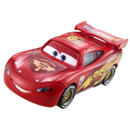 DISNEY PIXAR Cars Faísca McQueen com rodas de competição Mattel DXV29/HHV86/FLM20