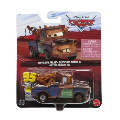DISNEY PIXAR Cars Martin com chapéu #95 Mattel DXV29/HHV86/FLL68
