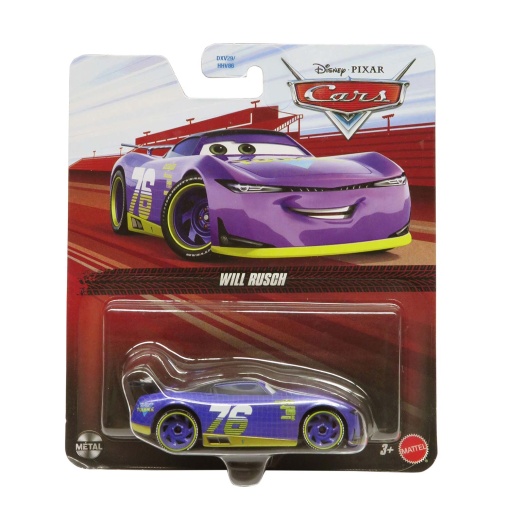 DISNEY PIXAR Cars Will Rusch Mattel DXV29/HHV86/GRR63