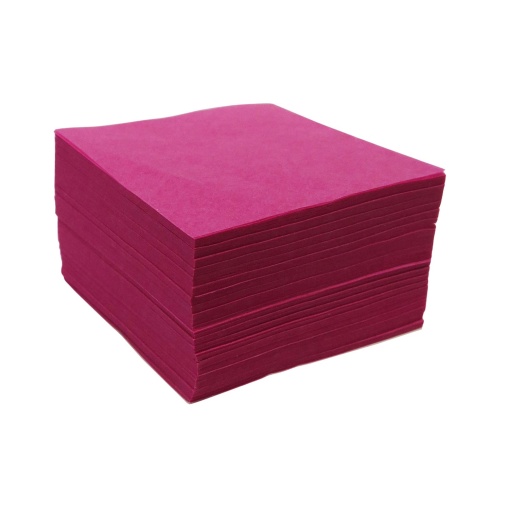 Bloco de rifas 6x6cm papel seda rosa (1000 unidades)