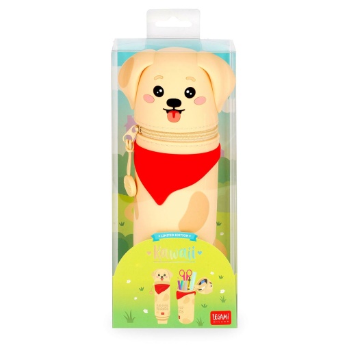 Estojo de silicone 2 em 1 LEGAMI Kawaii Golden "Fur-Ever Friends"
