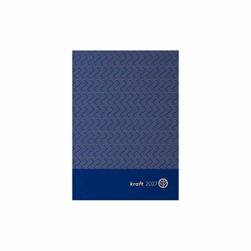 Agenda diária A6 2027 AMBAR Kraft sortido