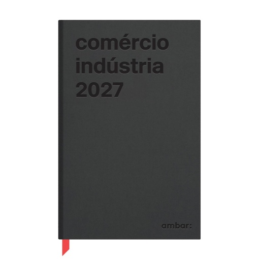 Agenda diária A4 2027 AMBAR Comércio & Indústria sortido