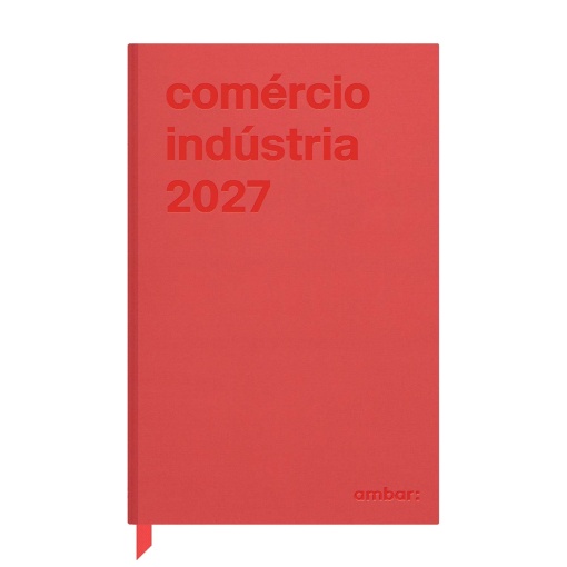 Agenda diária A4 2027 AMBAR Comércio & Indústria sortido