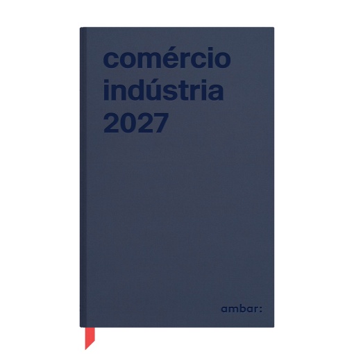 Agenda diária A4 2027 AMBAR Comércio & Indústria sortido
