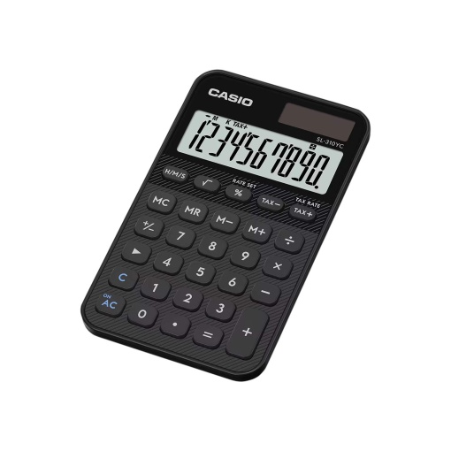 Calculadora de bolso CASIO SL-310YC preto 10 dígitos