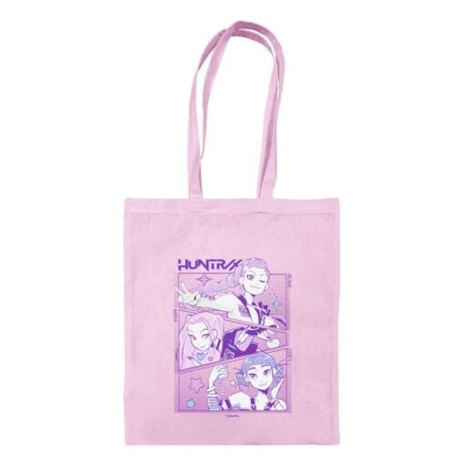 Tote bag K-Pop Demon Hunters 34.5x41x0.5cm pink
