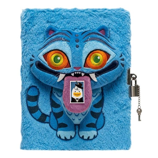 K-Pop Demon Hunters Derpy 3D Plush Diary with Lock