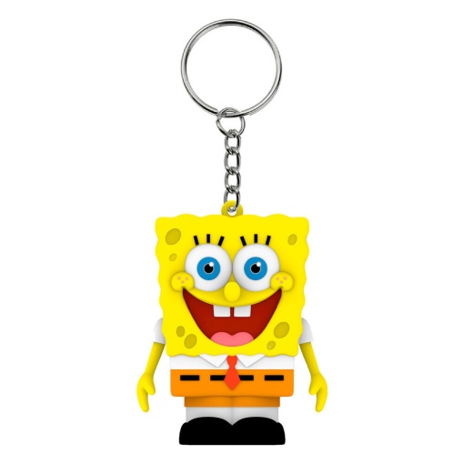 SpongeBob keychain with flashlight