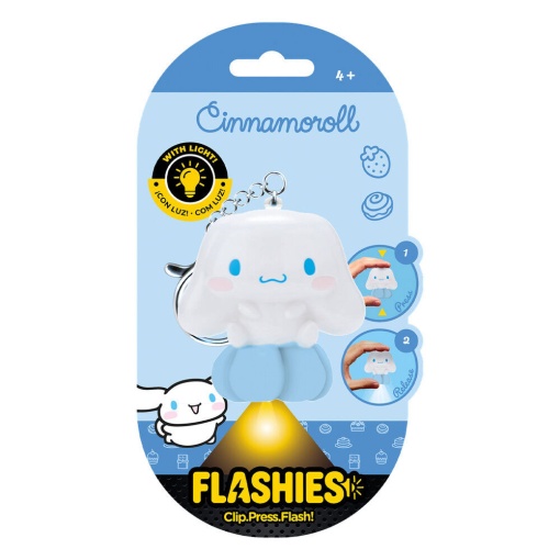 Llavero de Cinnamoroll con linterna