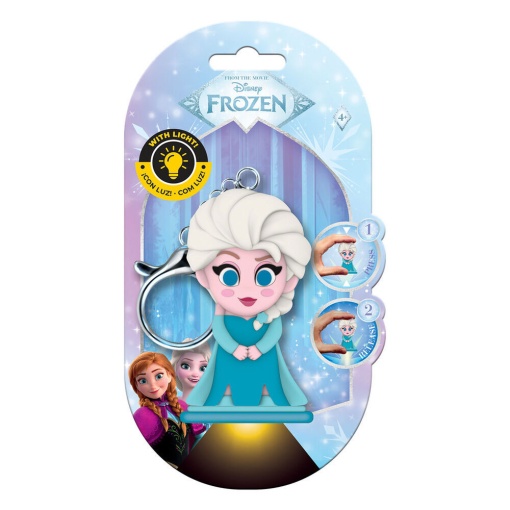 Porta-chaves com lanterna Disney Frozen