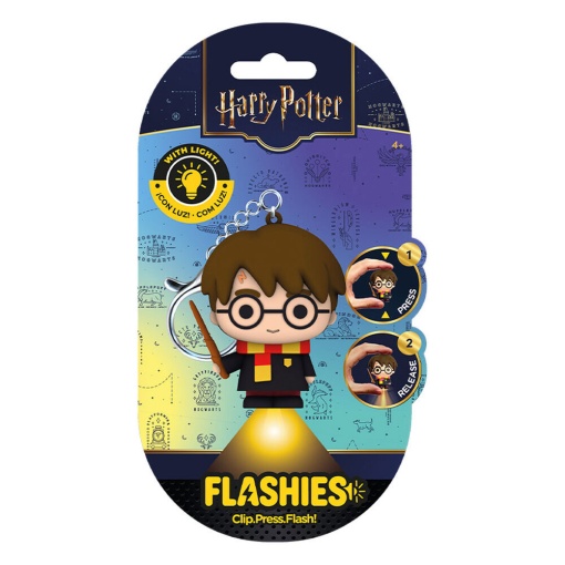 Harry Potter keychain with flashlight.