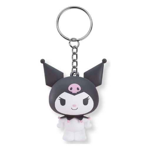 Kuromi keychain with flashlight
