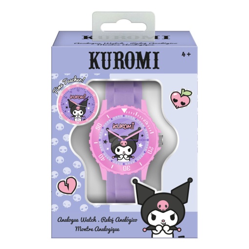 Kuromi analog wristwatch
