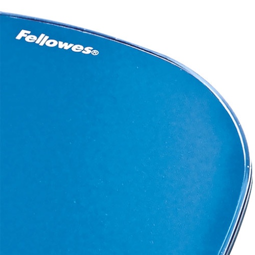 Tapete rato Fellowes azul com apoio pulsos gel