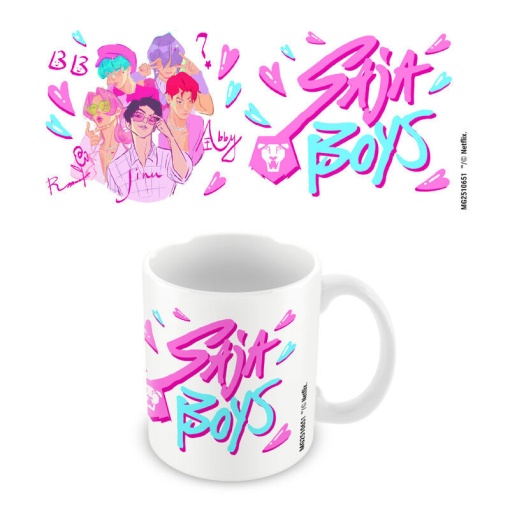 K-Pop Demon Hunters Ceramic Mug 325ml Saja Boys