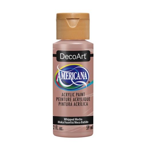 Tinta acrílica Decoart Americana mocha batido DA438 59ml