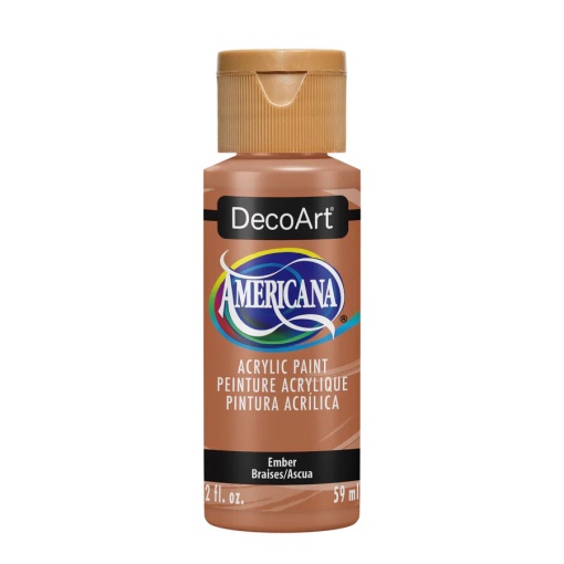 Tinta acrílica Decoart Americana brasa DA440 59ml