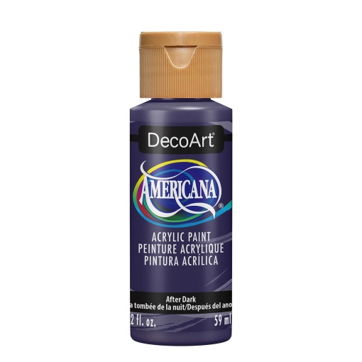 Tinta acrílica Decoart Americana após o anoitecer DA445 59ml