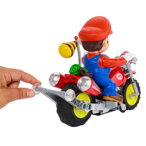 Hot Wheels RC Super Mario Galaxy motocross telecomandado para fazer cavalinhos do Mario Mattel