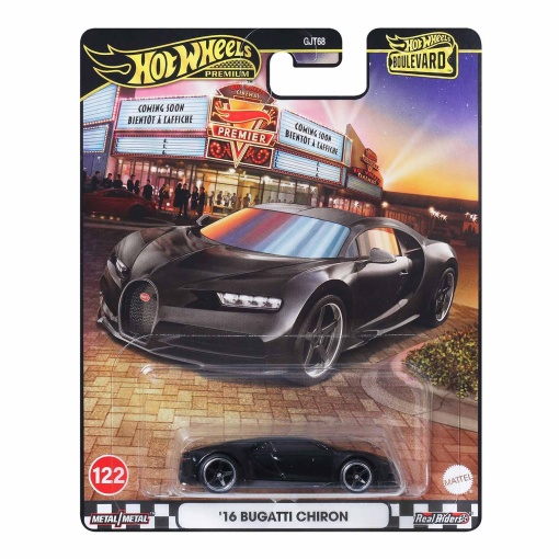 Hot Wheels Premium Boulevard '16 Bugatti Chiron Mattel GJT68/JBL30