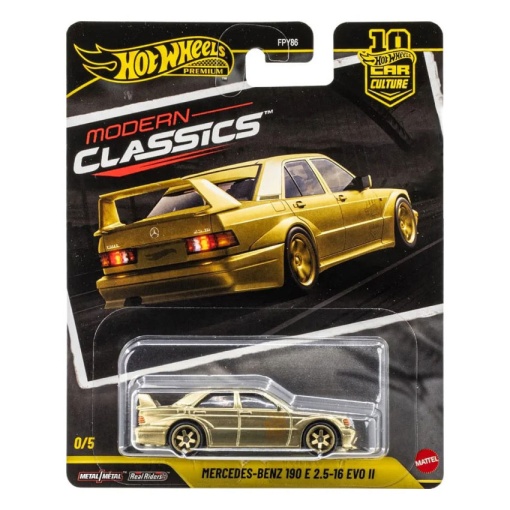 Hot Wheels Premium Car Culture Modern Classics Mercedes-Benz 190 E 2.5-16 Evo II Mattel FPY86/JKF18
