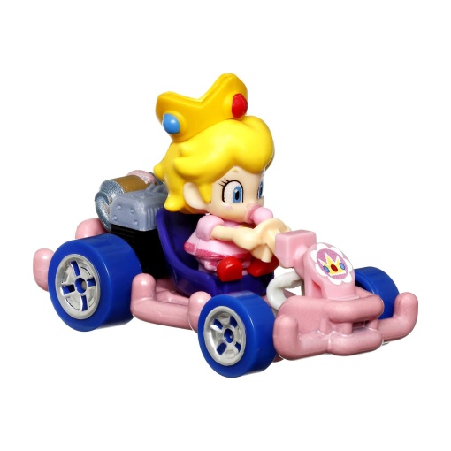 Hot Wheels Mario Kart Baby Peach Retro Mattel GBG25/HDB30