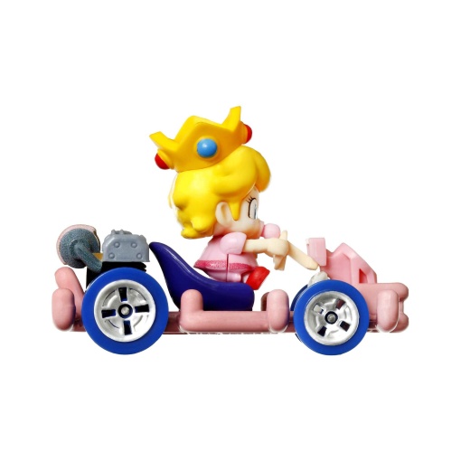 Hot Wheels Mario Kart Baby Peach Retro Mattel GBG25/HDB30