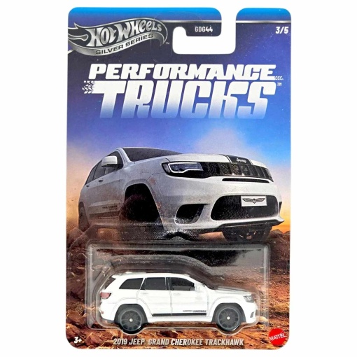 Hot Wheels Silver Series Performance Trucks 2019 Jeep Grand Cherokee Trackhawk Mattel GDG44/JKX73