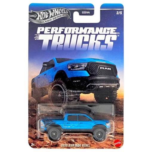 Hot Wheels Silver Series Performance Trucks 2020 Ram 1500 Rebel Mattel GDG44/JKX72