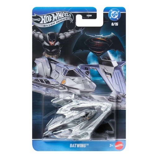 Hot Wheels Silver Series DC Batman Batwing Mattel HDG89/JKW99