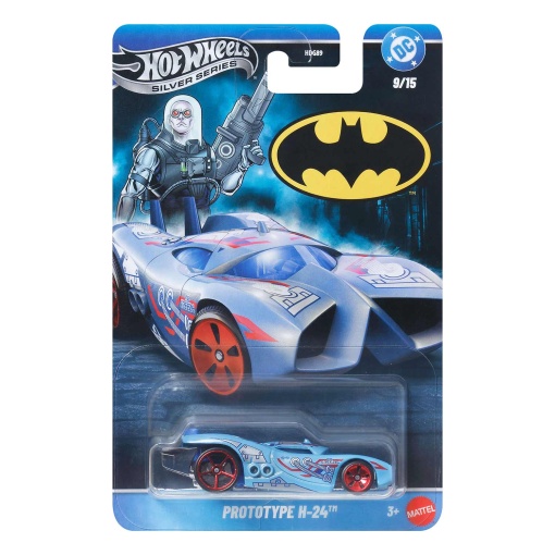 Hot Wheels Silver Series DC Batman Prototype H-24 Mattel HDG89/JKX03