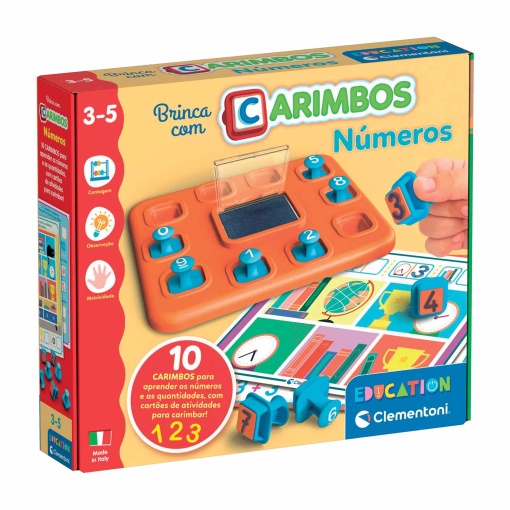 Play with stamps - numbers Clementoni Education