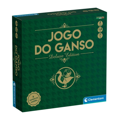 The Goose Game Deluxe Edition Clementoni Board Games (Portuguese version)