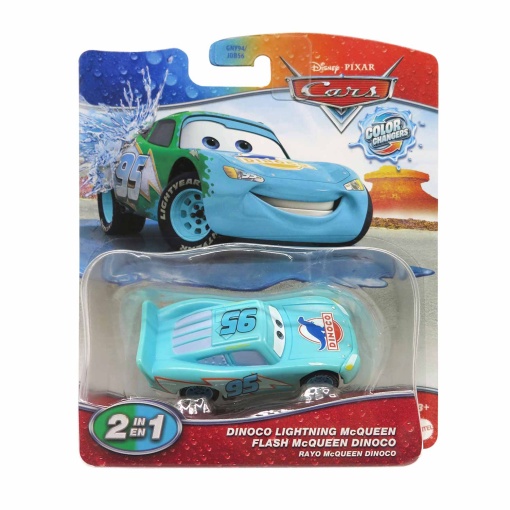 Disney Pixar Cars Color Changers Faísca McQueen Dinoco Mattel GNY94/JDB56/JKP76