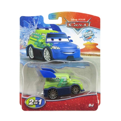 Disney Pixar Cars Color Changers DJ Mattel GNY94/JDB56/JHG38