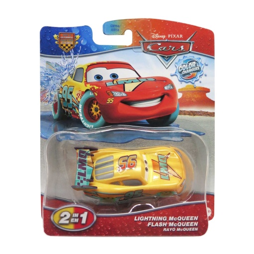 Disney Pixar Cars Color Changers Faísca McQueen Mattel GNY94/JDB56/JHD88