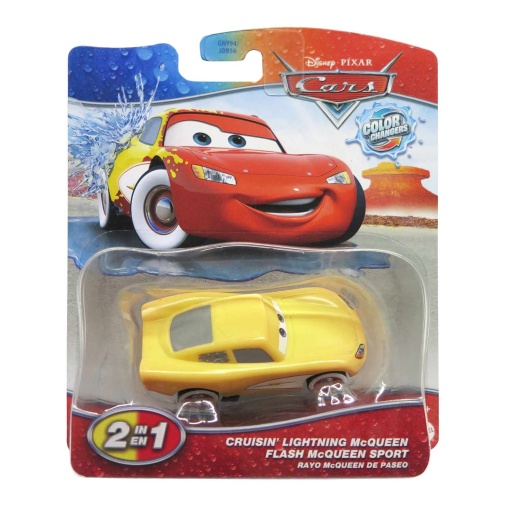 Disney Pixar Cars Color Changers Faísca McQueen aerodinâmico Mattel GNY94/JDB56/JHG37