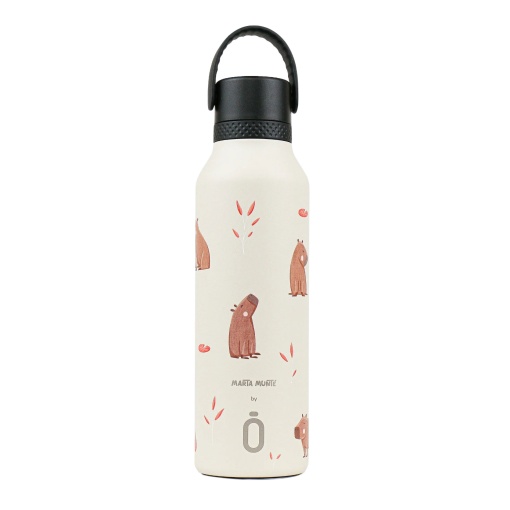 Runbott Mii Manta Munte 600ml Capybara Thermos Bottle